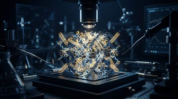 Editorial illustration for How Nanomaterials Build Themselves: Principles and Applications