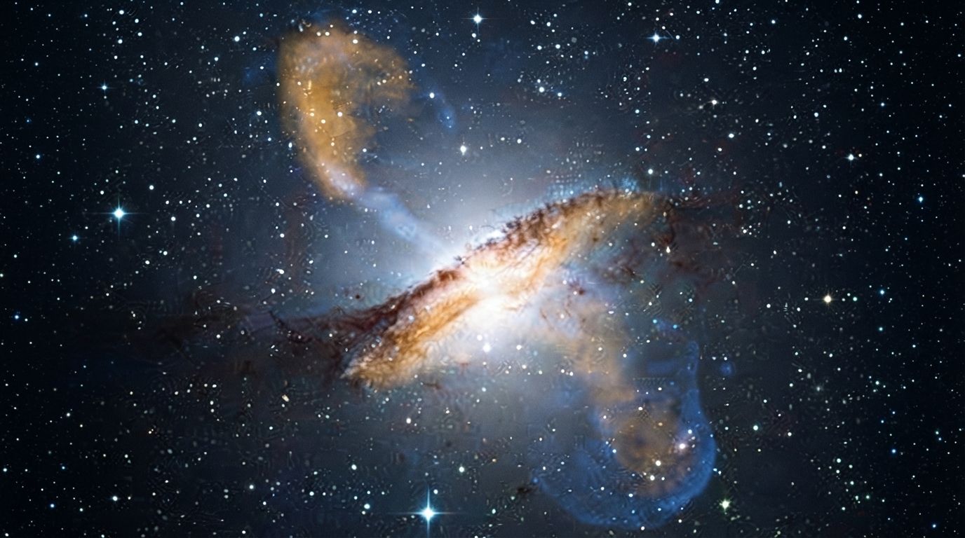 Editorial illustration for How Supermassive Black Holes Shape the Destinies of Galaxies