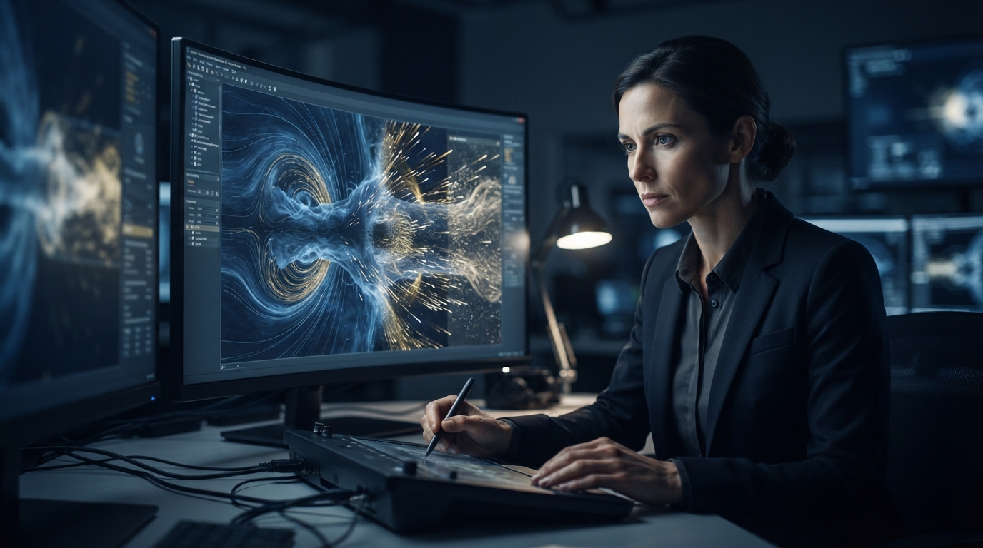 Editorial illustration for MHD, PIC, or Hybrid: Picking the Right Simulation for Your Plasma Physics Problem